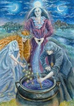 Mother, Maiden and Crone - The Triple Goddess